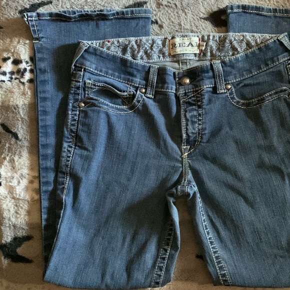 Ariat Real Denim Bootcut Jeans — 32S - Picture 2 of 12